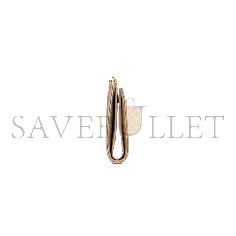 Y*L cassandre matelassÉ bi-fold wallet in grain de poudre leather 575879bow012721 (10.5*8.5*2.5cm)